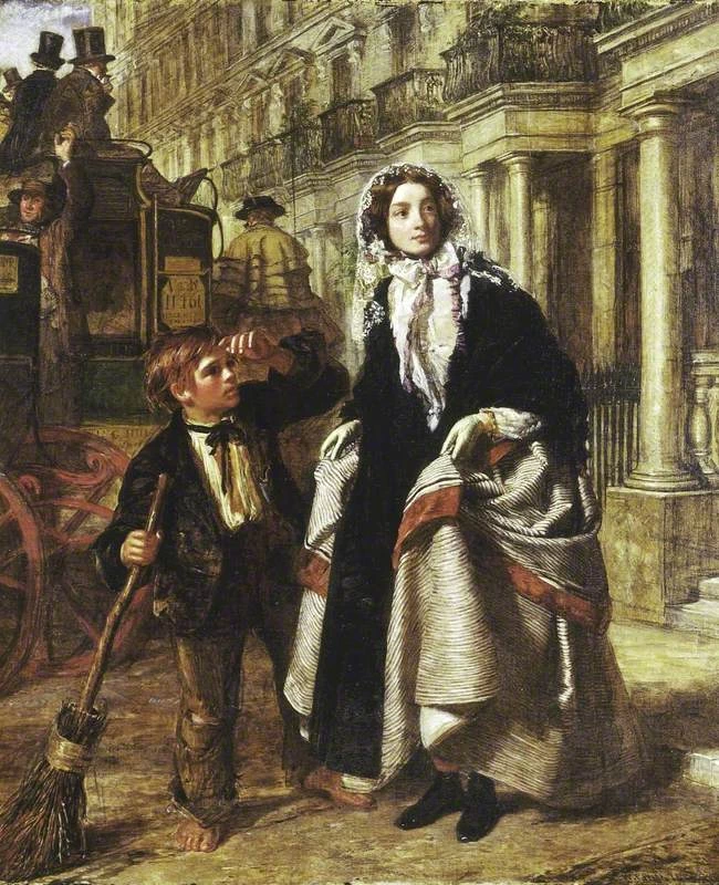 Lo spazzino dell'incrocio - Museo di Londra
